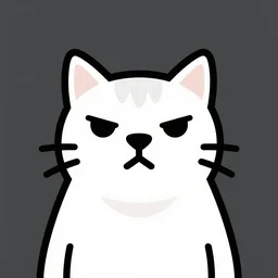 crazy cartoon animal, behance, dribble, simple, geometric, flat, minimalist