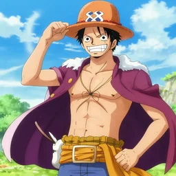 the nostalgia critc in the style of one piece anime