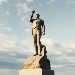 vladimir lenin sculpture by salvador dali, trending on artstation, favorites on deviantart, high quality art. artwork masterpieces, award winning