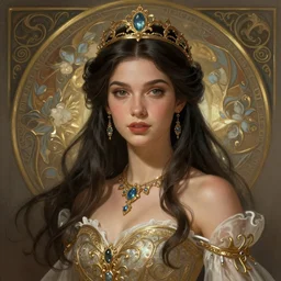 Princess Kida Nedakh, fantasy, intricate, elegant, highly detailed, digital painting, artstation, concept art, matte, sharp focus, illustration, art by Artgerm and Greg Rutkowski and Alphonse Mucha