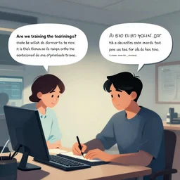 are we training the ai, or is the ai training us?