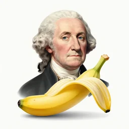 george washington as a banana