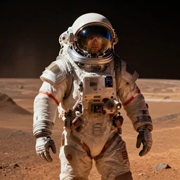 an artist concept of the last man on mars in ultra high definition s - 1 2