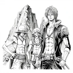 highly detailed ink illustration of twin peaks, b & w clean shaped illustration by kim jung gi, ron english and eiichiro oda