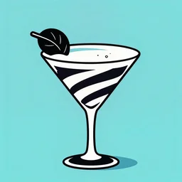 daiquiri glass shaped like a spinning tornado! logo for daiquiri! superflat, simple, anime, 8 0 s, style of patrick nagel, art deco, art nouveau, sharp, detailed, clean lines, 8 k