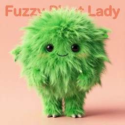 album cover art for fuzzy plant lady akihiko yoshida