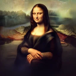 A badass photo of monalisa walking in a marvel movie, hyper detailed, award winning photography, cinematic, perfect faces