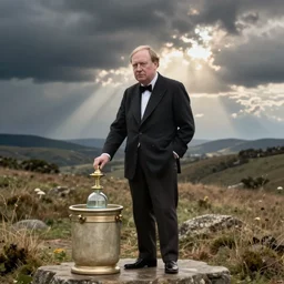 the baptism of Winston Churchill