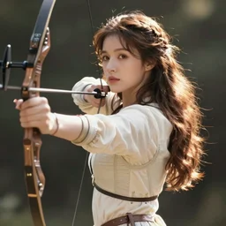 photo reference by adorkastock woman archer