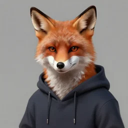 an anthropomorphic fox wearing a hoodie and anonymous mask, concept art, digital painting, highly detailed, style by jordan grimmer and greg rutkowski, illustration