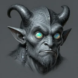anthropomorphic d 2 0 comedic genius head in opal darkiron mr. bean grey wide head, intricate, elegant, highly detailed monster, digital painting, artstation, concept art, sharp focus, illustration, art by artgerm, bob eggleton, michael whelan, stephen hickman, richard corben, wayne barlowe, greg rutkowski, alphonse mucha, 8 k