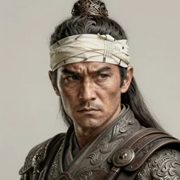 a concerned warrior with bandages on the head. intricate, elegant, highly detailed, digital painting, artstation, concept art, sharp focus, illustration, by justin gerard and artgerm, 8 k