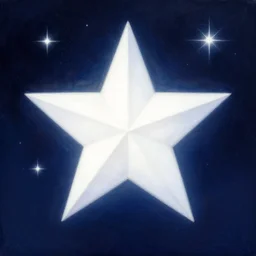 a white star in the sky, realistic painting, high definition, digital art, painting, very detailed, tumblr, drawfolio, behance, painttool sai, procreate, medibang, r / art, pixiv, deviantart, artstation, danbooru, illustration, realistic