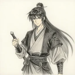 a drawing of gai - luron