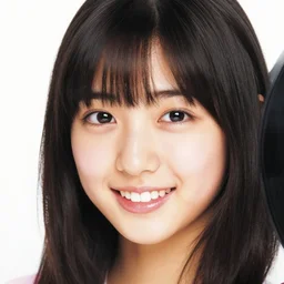 1 9 8 0 s record - album art of a young cute female japanese pop - idol who has yaeba teeth. high - quality high - resolution scanned image.