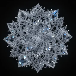 Crystal fractal, stunning photo, cinematic lighting, perfect composition, 8K, ultra-detailed , artstation, Octane render, Unreal Engine, highly detailed
