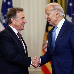 joe biden shaking hands with jeffry epstein