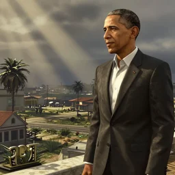 Obama in the amination, screenshot , GTA5