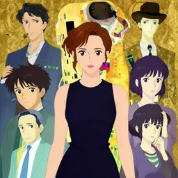 an anime manga panel futuristic emma watson, vector behance hd jesper ejsing, rhads, makoto shinkai, lois van baarle, ilya kuvshinov, rossdraws, hd, 3 2 k, ilya kuvshinov, gustav klimt