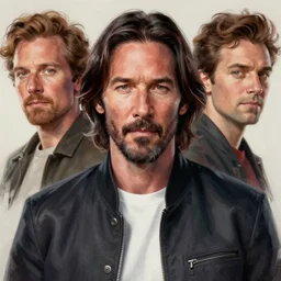 keanu reeves as Rick Sanchez, portrait, highly detailed, digital painting, artstation, concept art, sharp focus, illustration, art by artgerm and greg rutkowski and alphonse mucha