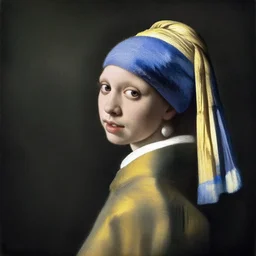 painting of a girl by vermeer