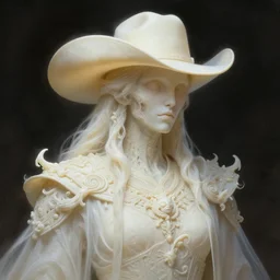 stunning western god of ghost portrait, translucent, ivory, putrid, fantasy, intricate, elegant, highly detailed, digital painting, artstation, concept art, smooth, sharp focus, illustration, art by afshar petros and krenz cushart and artem demura and tony sandoval