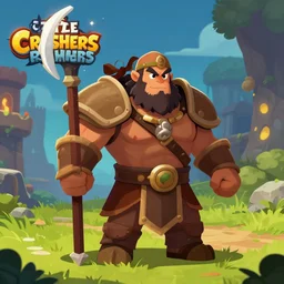 barbarian from the game castle crashers