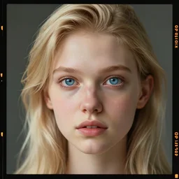 kodak portra 4 0 0, 8 k, highly detailed 3 d render of a young blond girl blue eyes, ahegao face, by valentin franke, ilya galinsky trending of artstation, photorealism, hasselblad x 1 d - 5 0 c, 1 0 0 mm f 1. 8, soft light