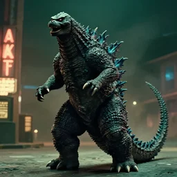a film still of Godzilla in Fear and Loathing in Las Vegas