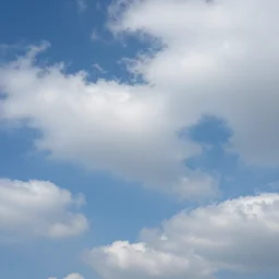 sky with clouds as a seamless skybox texture