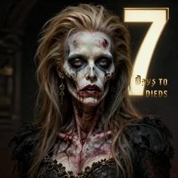 portrait of grace jones as a zombie, 7 days to die zombie, fine art, award winning, intricate, elegant, sharp focus, cinematic lighting, highly detailed, digital painting, 8 k concept art, art by guweiz and z. w. gu, masterpiece, trending on artstation, 8 k