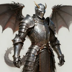 a dragon in plate armor, paladin, realistic, intricate, highly detailed, digital painting, artstation, concept art, sharp focus, illustration