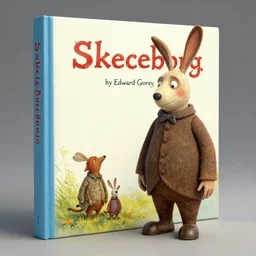 skeleborg by edward gorey, 3 d