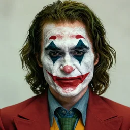 a portrait of kylie jenner as the joker, highly detailed, detailed face, studio lighting