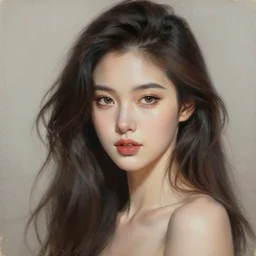 beautiful woman, illustration, painting oil, on canvas, intricate, portrait, detailed, illustration, hd, digital art, overdetailed, art, concept, art