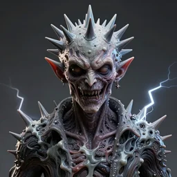 jason fused with a poltergeist lovecraft space demon, spiky skin, creepy, melting, photo, portrait, 3 d, high details, intricate details, by vincent di fate, artgerm julie bell beeple, 9 0 s, smooth gradients, volumetric lightning, high contrast, duo tone, depth of field, very coherent symmetrical artwork