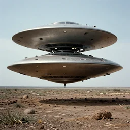 real photograph of an UFO