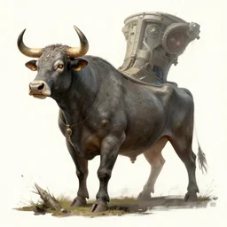 concept art, illustration. holy cow, that's outta this world