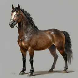 A 2d digital painting of centaur dio brando, by Krenz Cushart, detailed