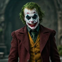 The joker in Vikings 4K quality super realistic