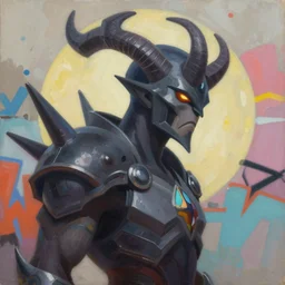 greg manchess portrait painting of dark fantasy spawnas overwatch character, medium shot, asymmetrical, profile picture, organic painting, sunny day, matte painting, bold shapes, hard edges, street art, trending on artstation, by huang guangjian, gil elvgren, ruan jia, greg rutkowski, gaston bussiere
