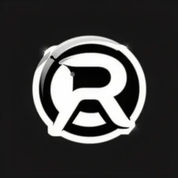 black dark logo , vector illustration , trending on artstation