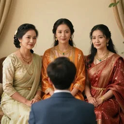 a guy with 3 wives