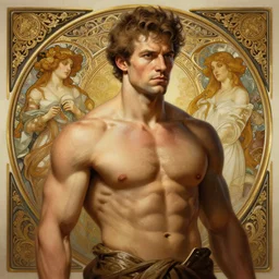 portrait of stephen merchant, d & d, muscular! fantasy, intricate, elegant, highly detailed, digital painting, artstation, concept art, smooth, sharp focus, illustration, art by artgerm and greg rutkowski and alphonse mucha