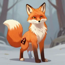 a fox fursona, trending on artstation, by kawacy, furry art, digital art