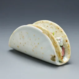 taco made of porcelain 3 5 mm museum photograph