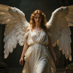 biblically accurate angel, cinematic lighting