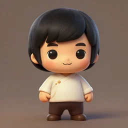 cute little anthropomorphic jackie chan cute and adorable, pretty, beautiful, dnd character art portrait, matte fantasy painting, deviantart artstation, by jason felix by steve argyle by tyler jacobson by peter mohrbacher, cinema