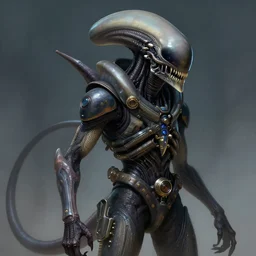 a thargoid pilot character as a swarmling, highly detailed, digital painting, artstation!!, concept art, wallpaper, smooth, sharp focus, illustration, art by giger and artgerm and greg rutkowski and alphonse mucha