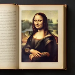 a manifesto about a. i. art, old book, da vinci